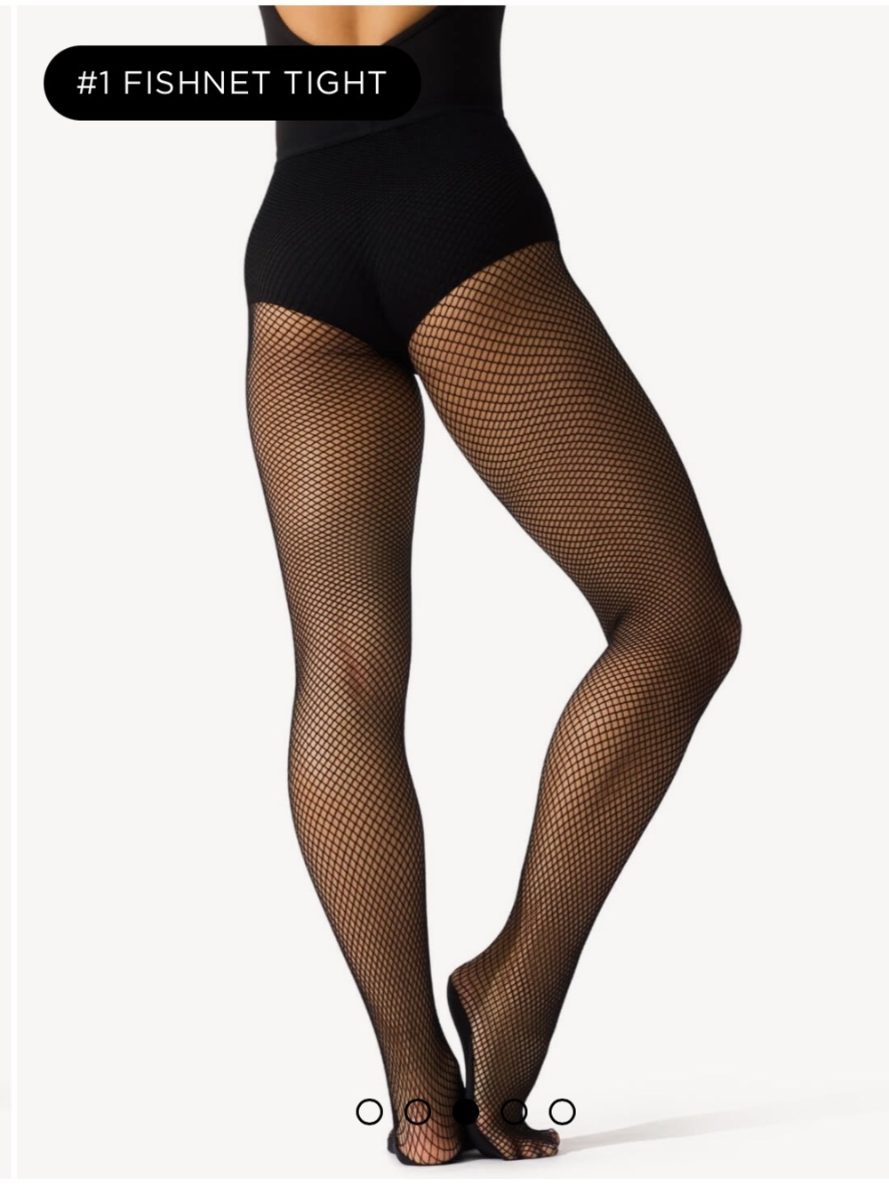 CAPEZIO Fishnet Tights - Picture 4 of 5